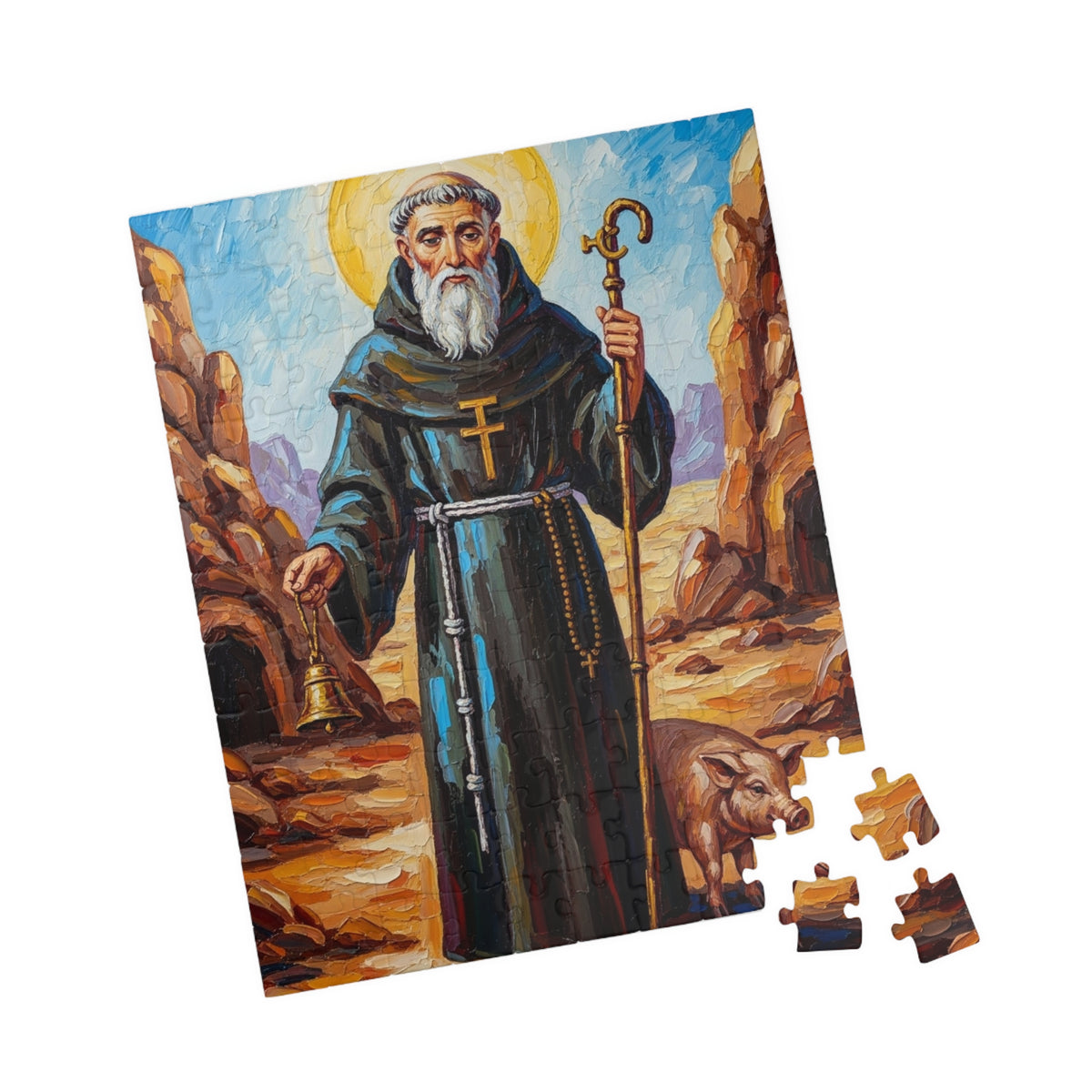 Saint Anthony Abbot Jigsaw Puzzle (110–1014 pcs)