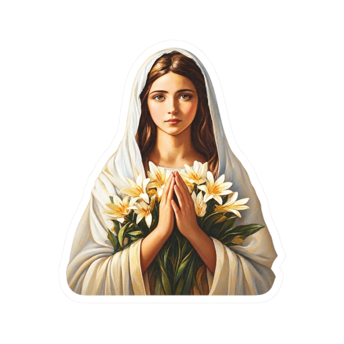 Saint Maria Goretti Sticker (Design 2)