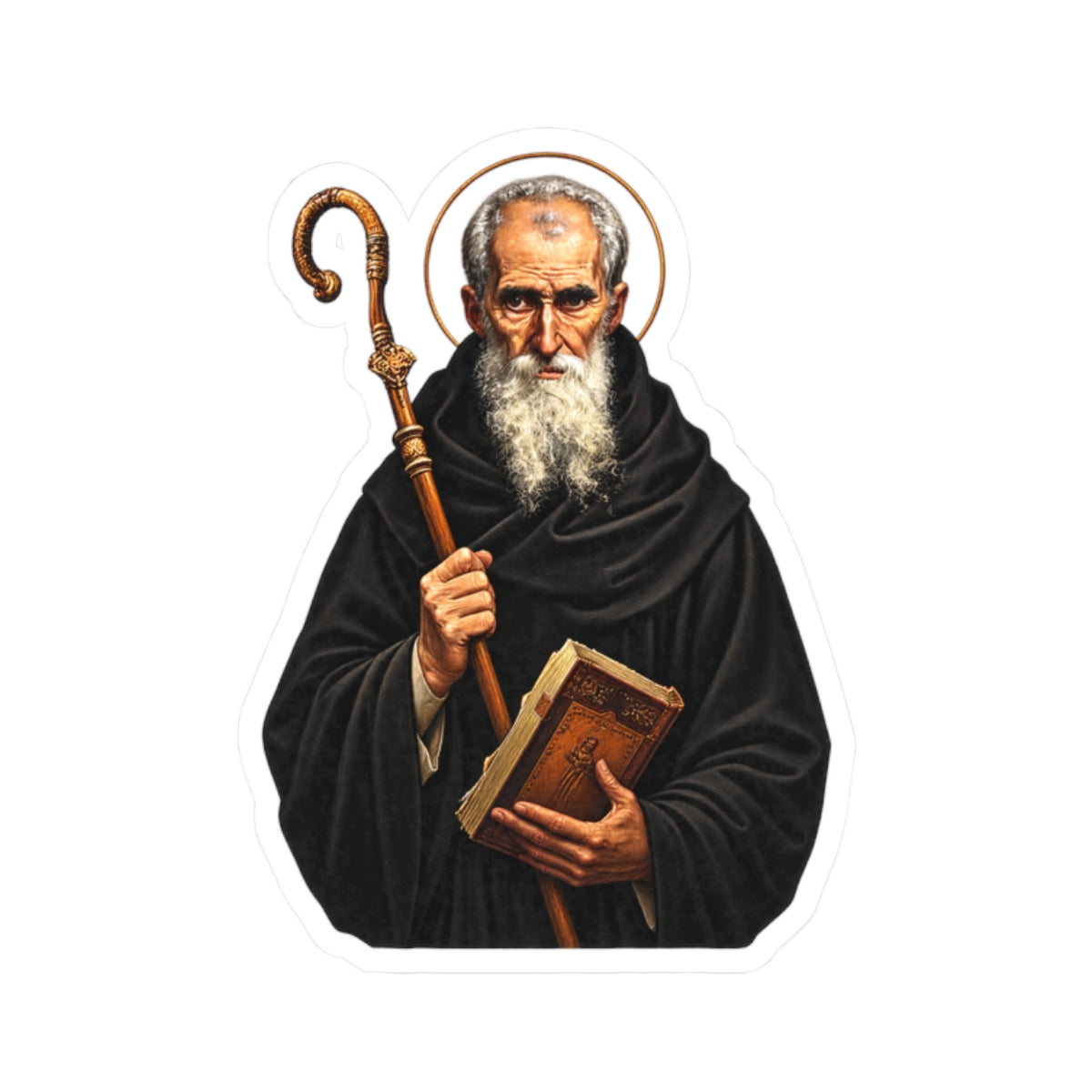 Saint Benedict Sticker