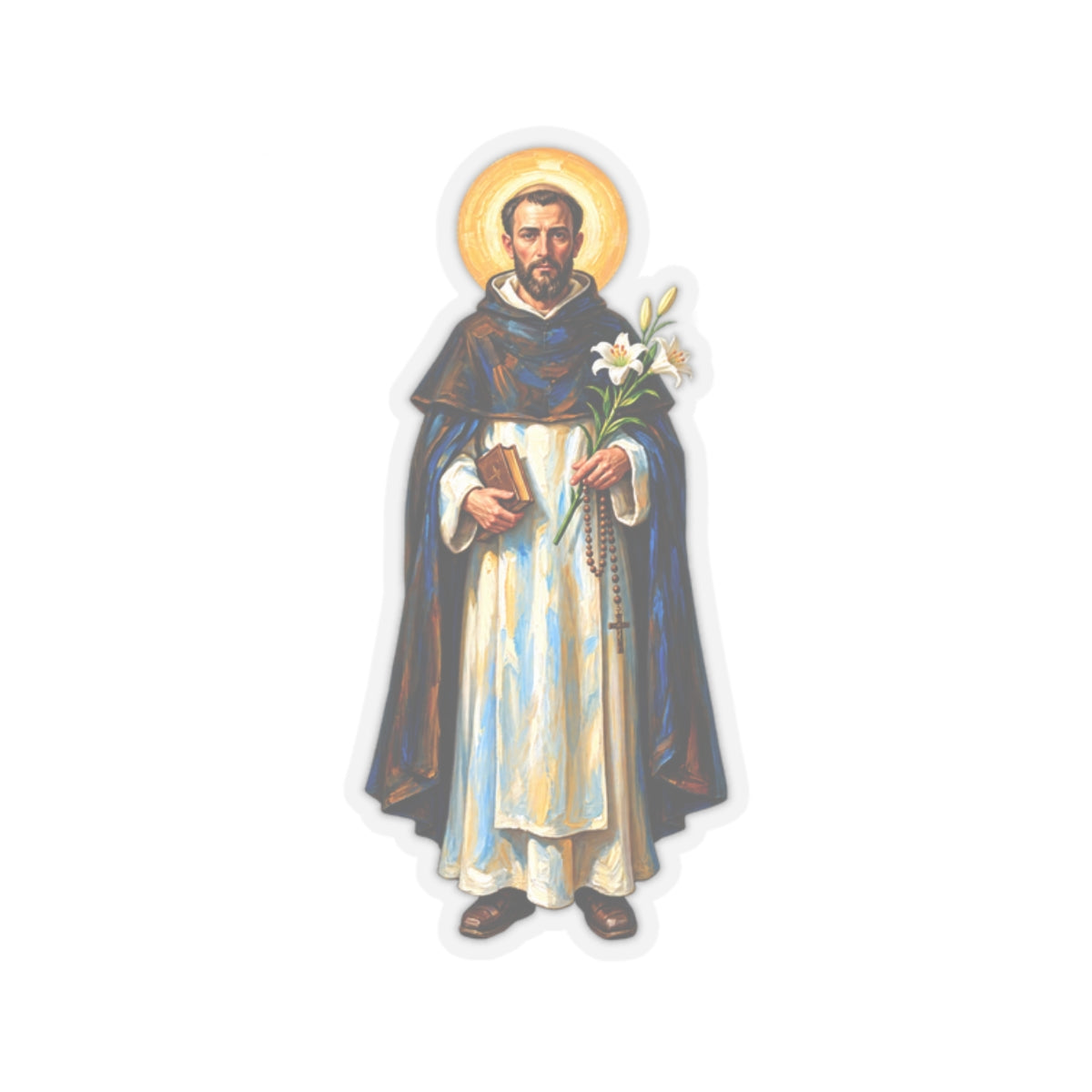 Saint Dominic Sticker (Design 4)