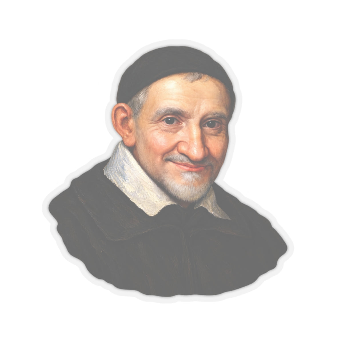 Saint Vincent de Paul Sticker (Design 2)