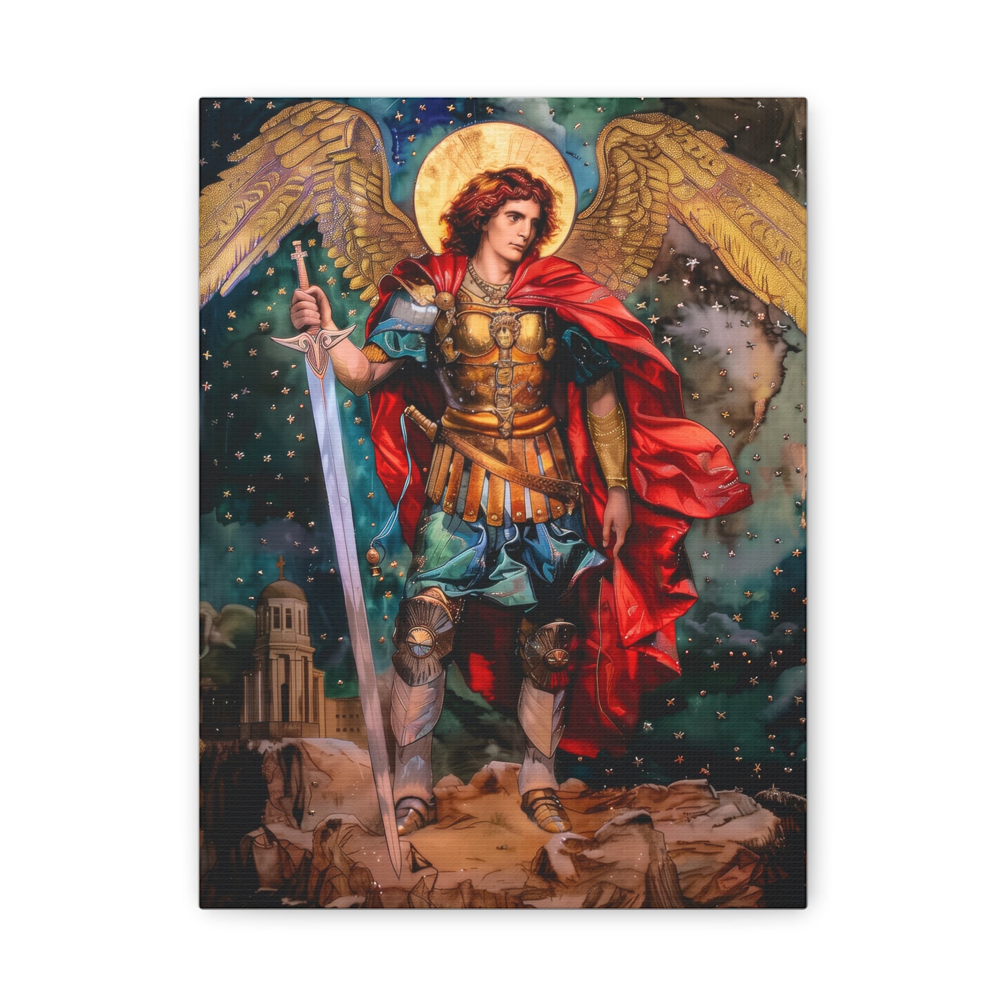 St. Michael The Archangel - Canvas Gallery Wraps