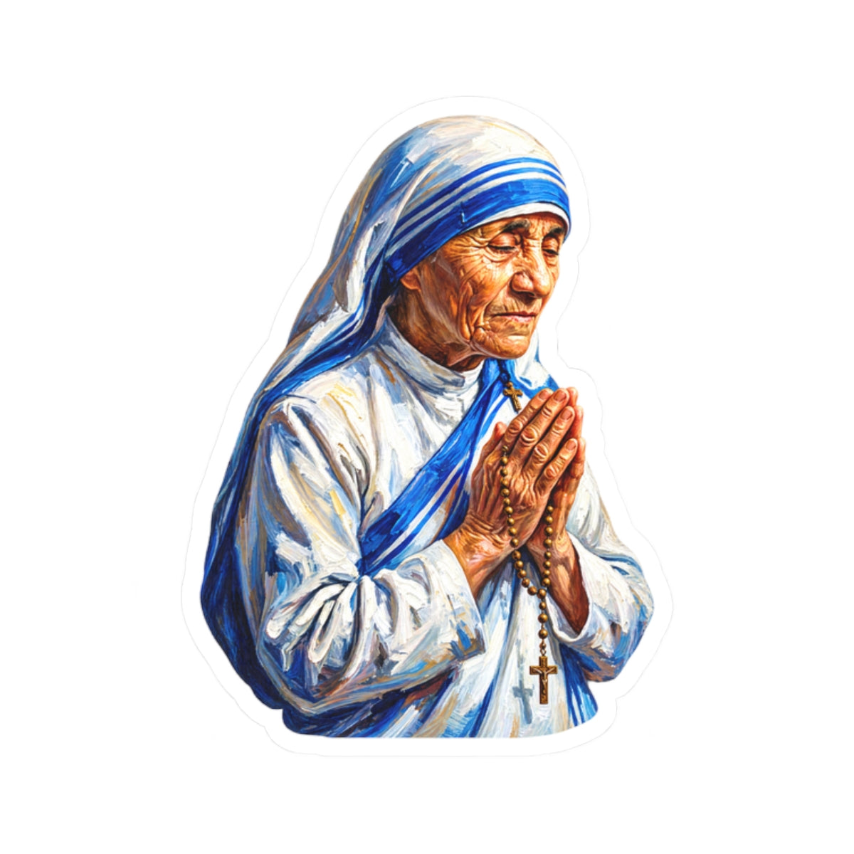 Saint Mother Teresa Of Calcutta Sticker (Design 2)