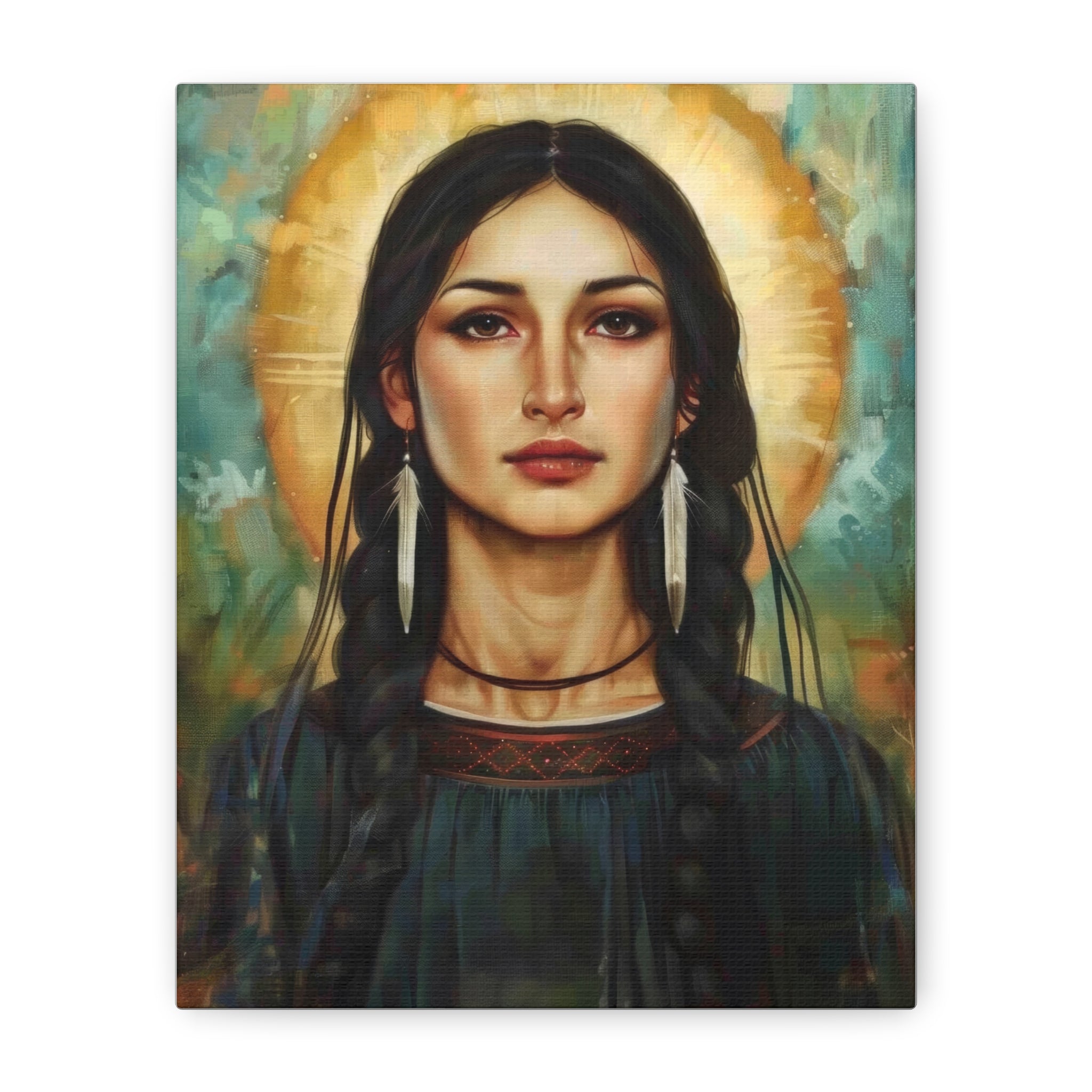 St. Kateri Tekakwitha - Canvas Gallery Wraps