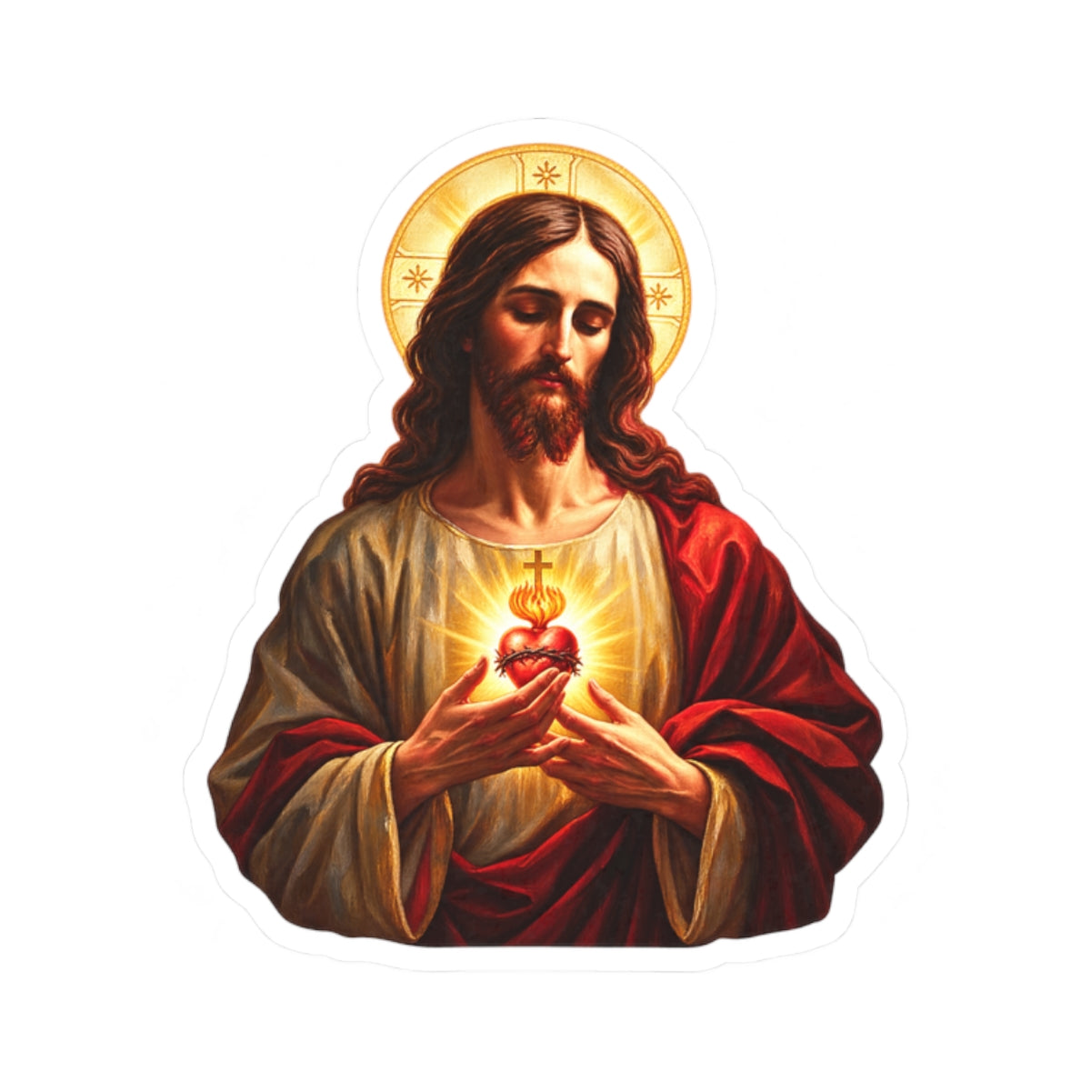 Sacred Heart Of Jesus Sticker