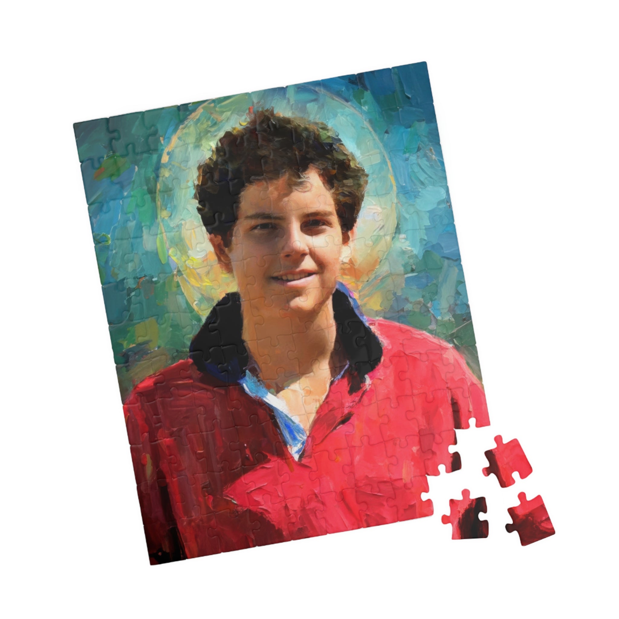 Saint Carlo Acutis Jigsaw Puzzle (110–1014 pcs)