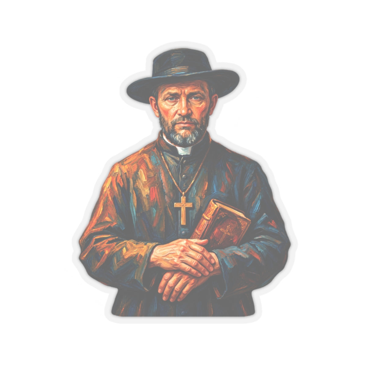 Saint Damien Of Molokai Sticker
