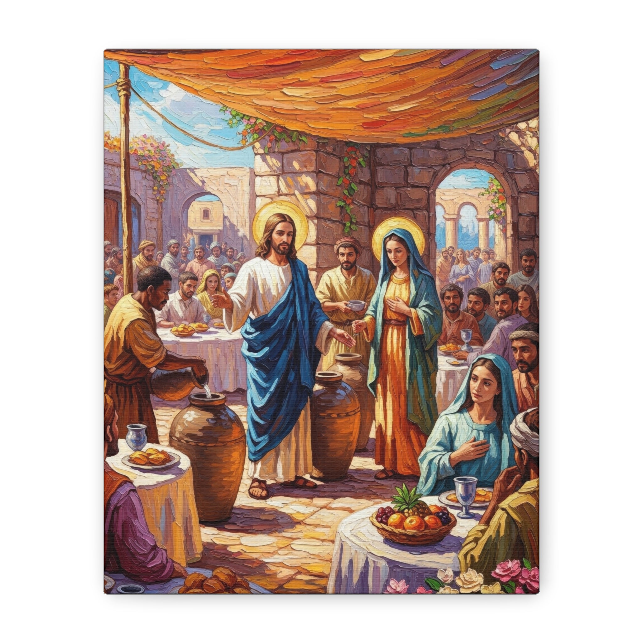 The Wedding At Cana - Canvas Gallery Wraps