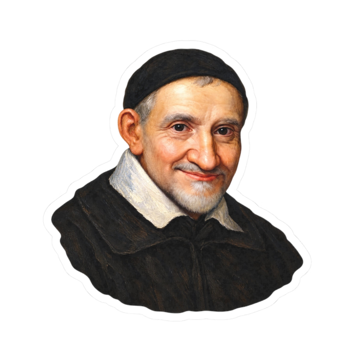 Saint Vincent de Paul Sticker (Design 2)