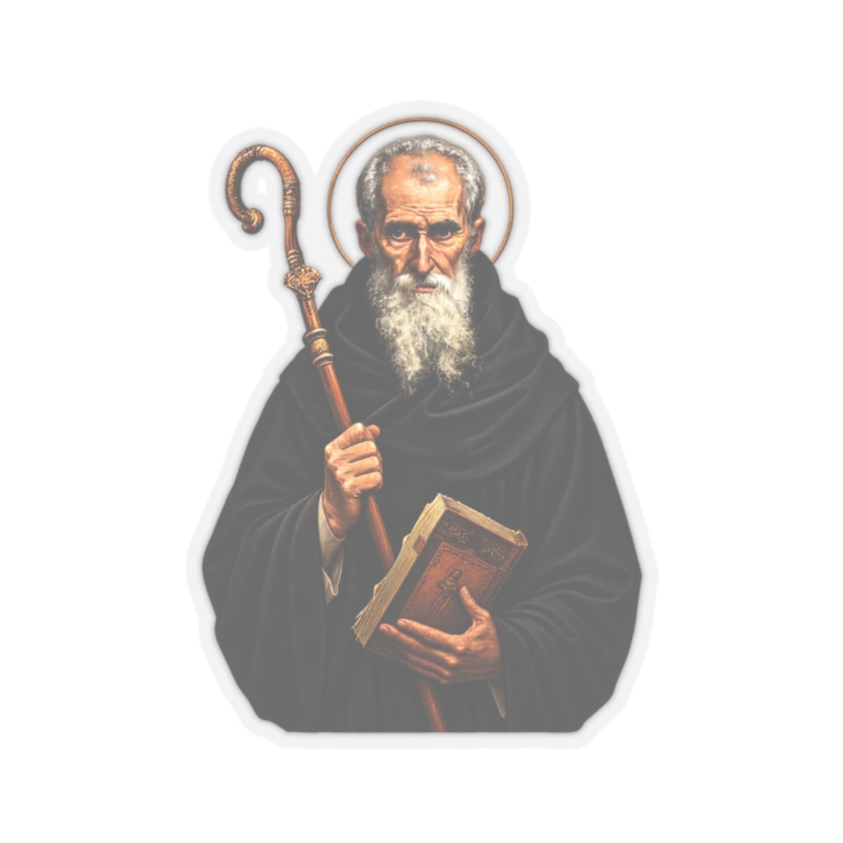 Saint Benedict Sticker