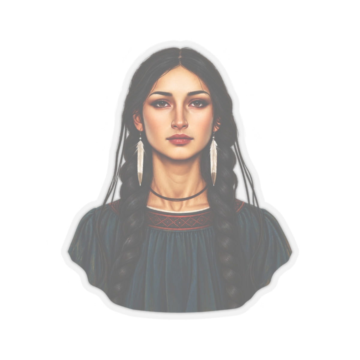 Saint Kateri Tekakwitha Sticker