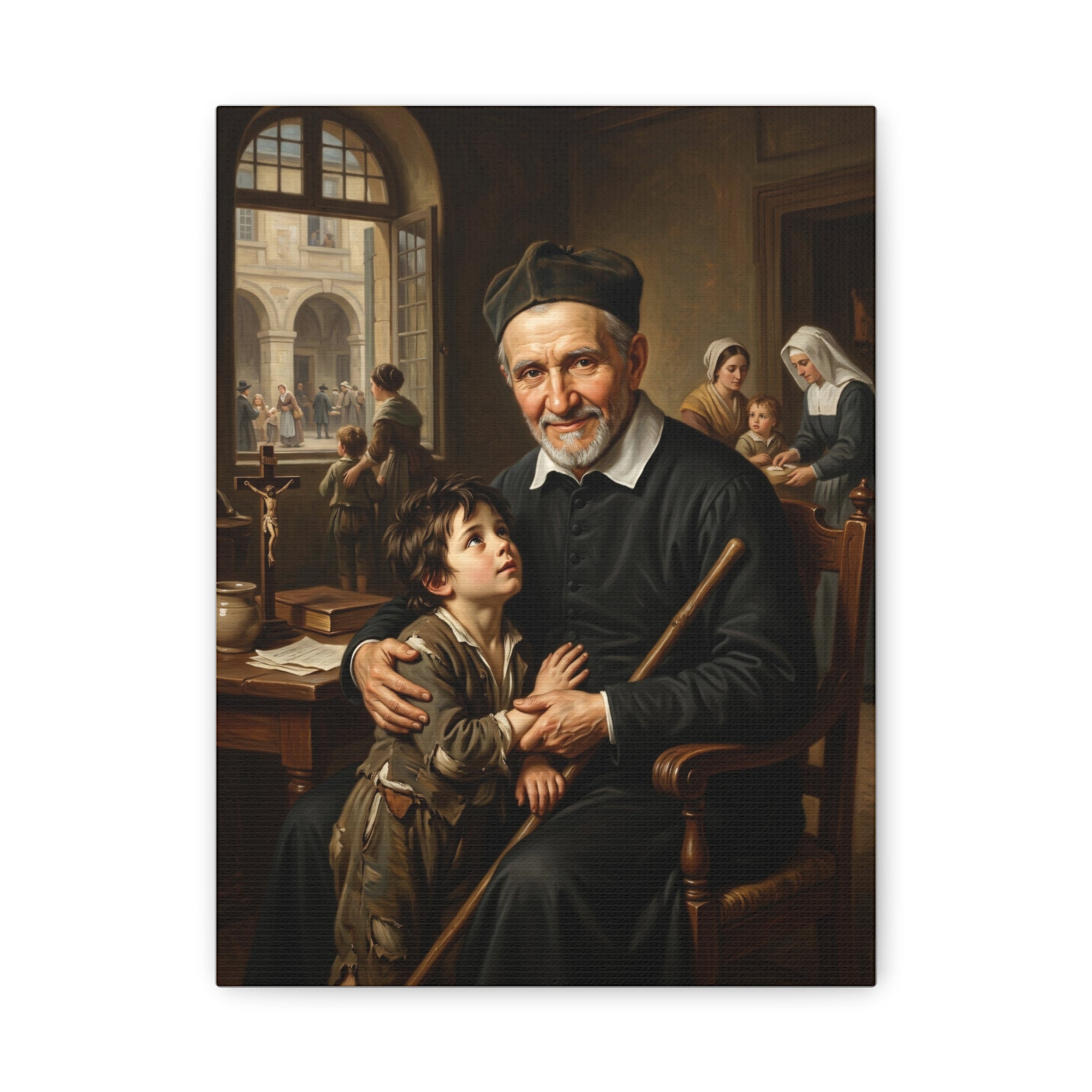 St. Vincent De Paul - Canvas Gallery Wraps