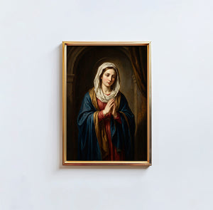 Blessed Virgin Mary - Digital Print | High Resolution | Instant Access | Easy Download