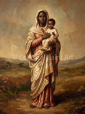 Our Lady Of Africa - Digital Print | High Resolution | Instant Access | Easy Download