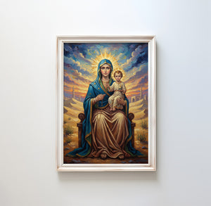 Our Lady Of Arabia - Digital Print | High Resolution | Instant Access | Easy Download