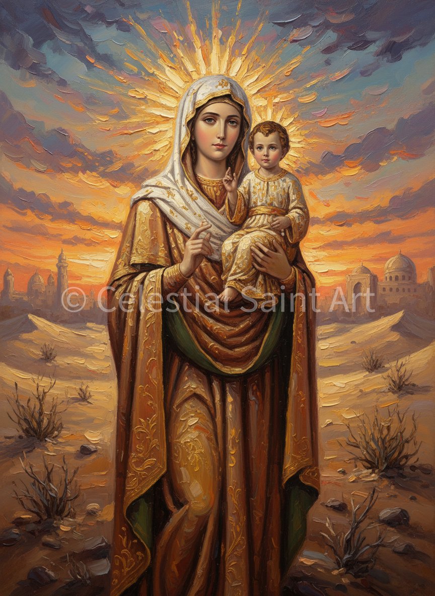 Our Lady Of Arabia - Digital Print | High Resolution | Instant Access | Easy Download
