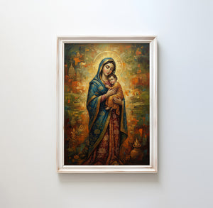 Our Lady Of Bangladesh - Digital Print | High Resolution | Instant Access | Easy Download
