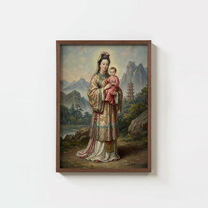 Our Lady Of China - Digital Print | High Resolution | Instant Access | Easy Download