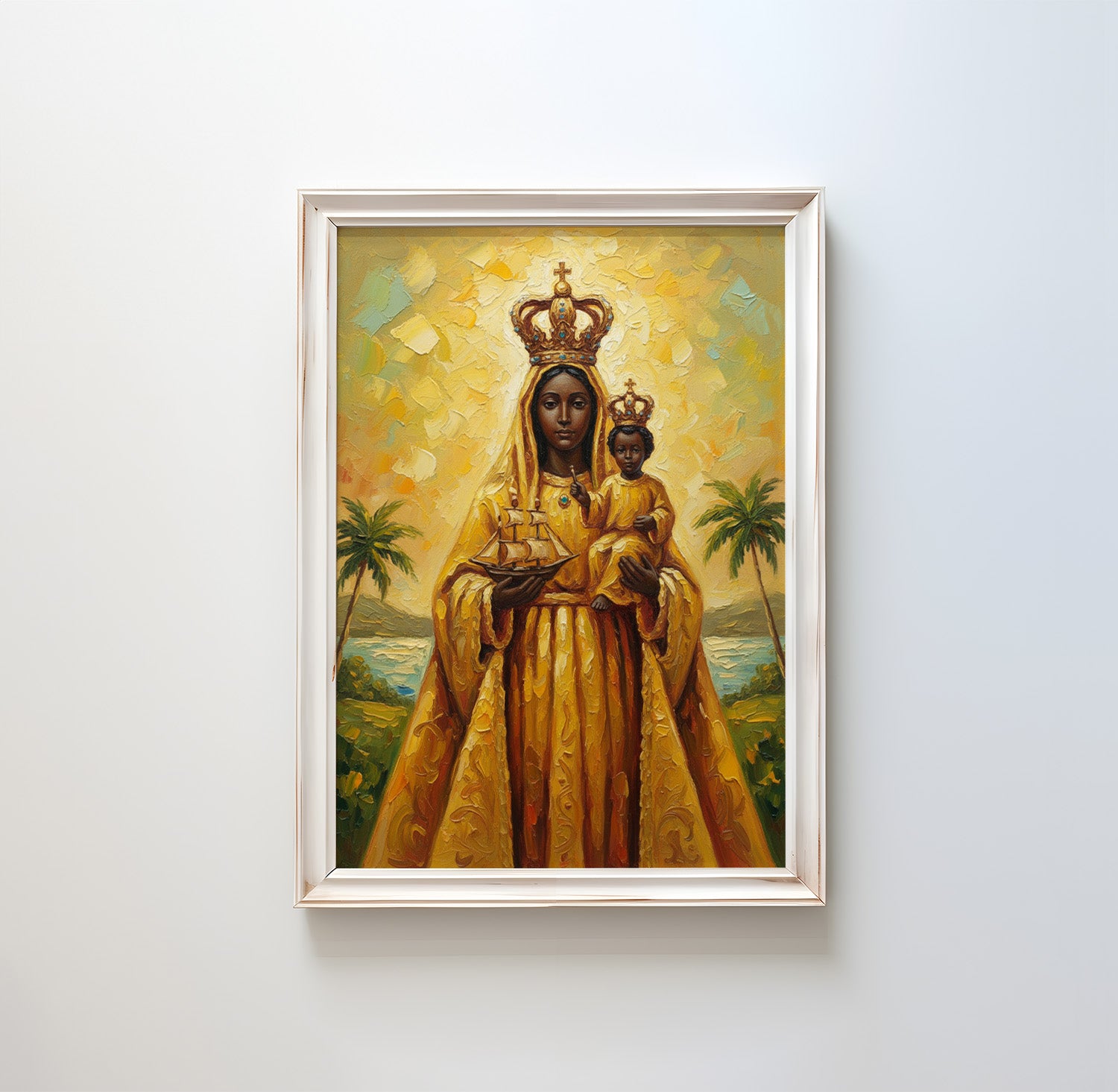 Our Lady Of Cuba (Caridad Del Cobre) - Digital Print | High Resolution | Instant Access | Easy Download