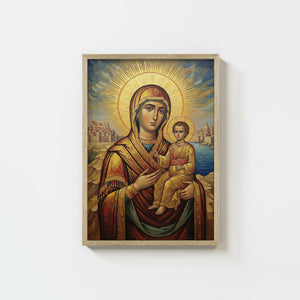 Our Lady Of Damascus - Digital Print | High Resolution | Instant Access | Easy Download