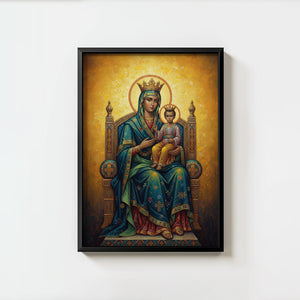 Our Lady Of Ethiopia - Digital Print | High Resolution | Instant Access | Easy Download