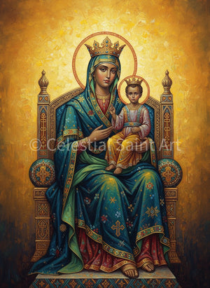 Our Lady Of Ethiopia - Digital Print | High Resolution | Instant Access | Easy Download