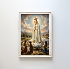 Our Lady Of Fatima - Digital Print | High Resolution | Instant Access | Easy Download