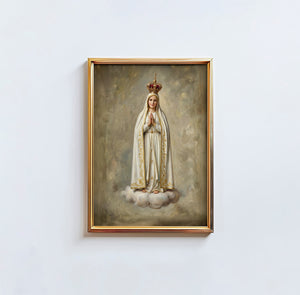 Our Lady Of Fatima - Digital Print | High Resolution | Instant Access | Easy Download