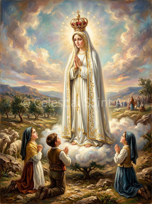 Our Lady Of Fatima - Digital Print | High Resolution | Instant Access | Easy Download