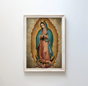Our Lady Of Guadalupe - Digital Print | High Resolution | Instant Access | Easy Download