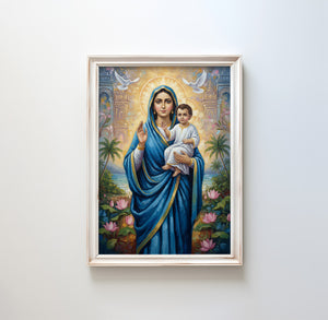 Our Lady Of Lanka (Sri Lanka) - Digital Print | High Resolution | Instant Access | Easy Download