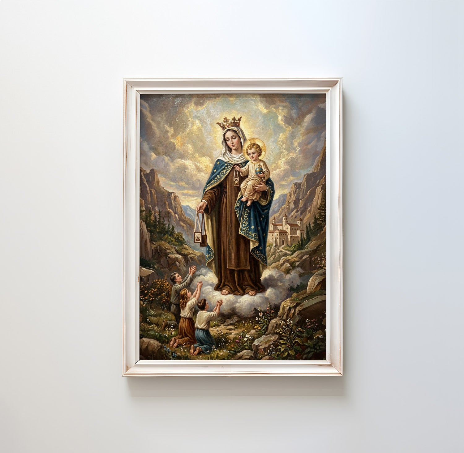 Our Lady Of Mt Carmel - Digital Print | High Resolution | Instant Access | Easy Download