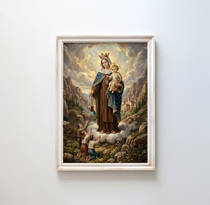 Our Lady Of Mt Carmel - Digital Print | High Resolution | Instant Access | Easy Download