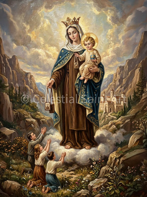 Our Lady Of Mt Carmel - Digital Print | High Resolution | Instant Access | Easy Download