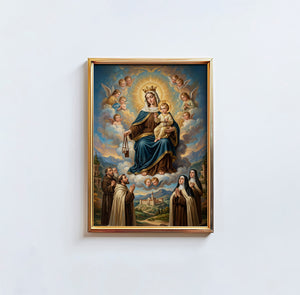 Our Lady Of Mt Carmel - Digital Print | High Resolution | Instant Access | Easy Download