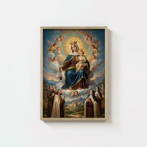 Our Lady Of Mt Carmel - Digital Print | High Resolution | Instant Access | Easy Download