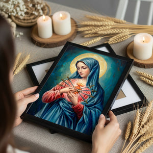 Our Lady Of Seven Sorrows - Digital Print | High Resolution | Instant Access | Easy Download