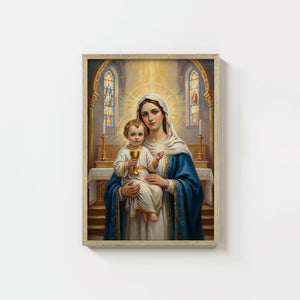 Our Lady Of The Blessed Sacrament - Digital Print | High Resolution | Instant Access | Easy Download