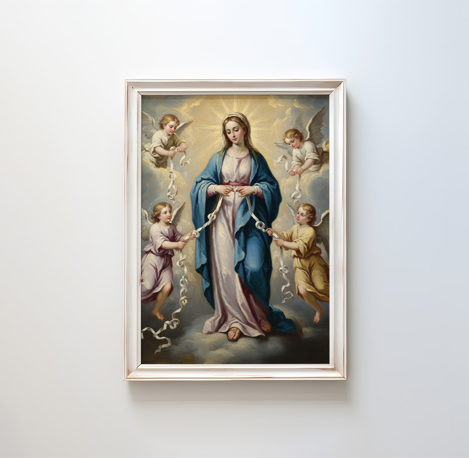 Our Lady Undoer Of Knots - Digital Print | High Resolution | Instant Access | Easy Download