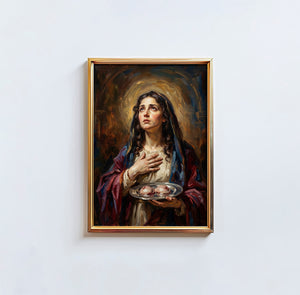 St. Agatha - Digital Print | High Resolution | Instant Access | Easy Download