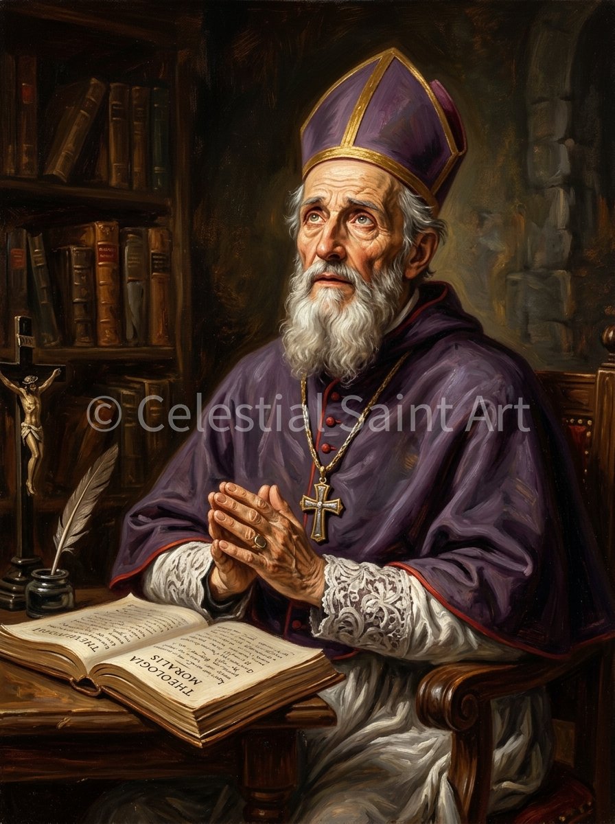 St. Alphonsus Liguori - Digital Print | High Resolution | Instant Access | Easy Download