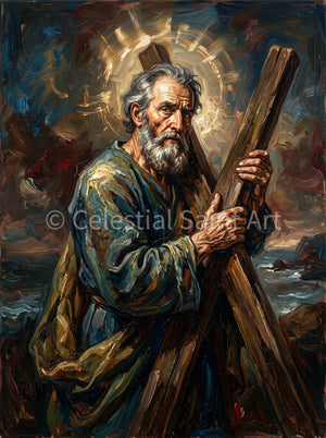St. Andrew - Digital Print | High Resolution | Instant Access | Easy Download