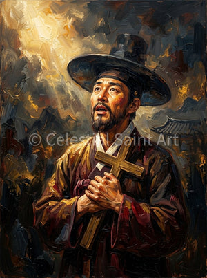 St. Andrew Kim Taegon - Digital Print | High Resolution | Instant Access | Easy Download