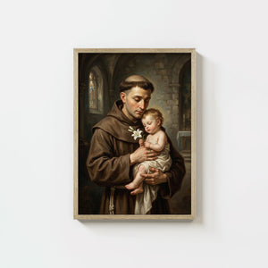 St. Anthony Of Padua - Digital Print | High Resolution | Instant Access | Easy Download