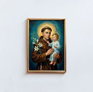 St. Anthony Of Padua - Digital Print | High Resolution | Instant Access | Easy Download