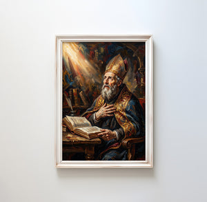 St. Augustine Of Hippo - Digital Print | High Resolution | Instant Access | Easy Download