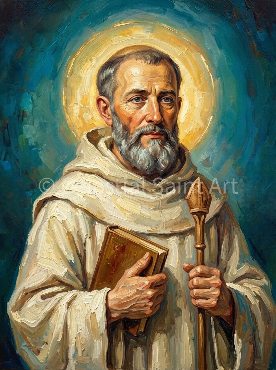 St. Bernard Of Clairvaux - Digital Print | High Resolution | Instant Access | Easy Download