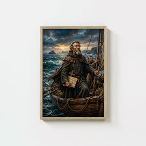St. Brendan The Navigator - Digital Print | High Resolution | Instant Access | Easy Download