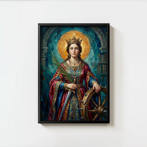St. Catherine Of Alexandria - Digital Print | High Resolution | Instant Access | Easy Download