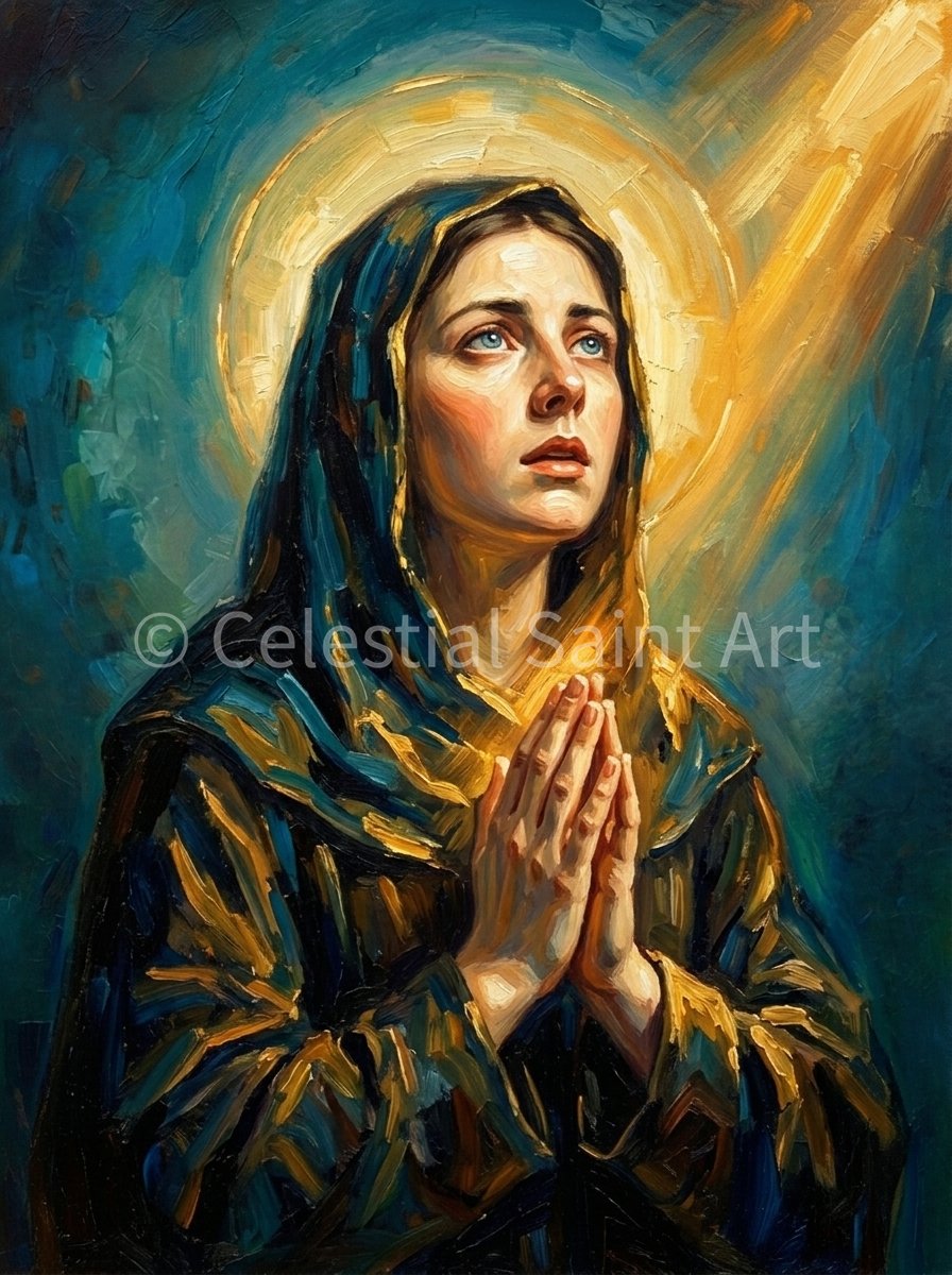 St. Catherine Of Genoa - Digital Print | High Resolution | Instant Access | Easy Download